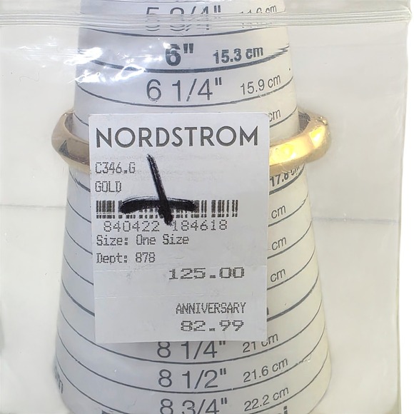 Ettika Gold‎ Tone Hinged Bangle Bracelet Anniversary Collection - Picture 5 of 5